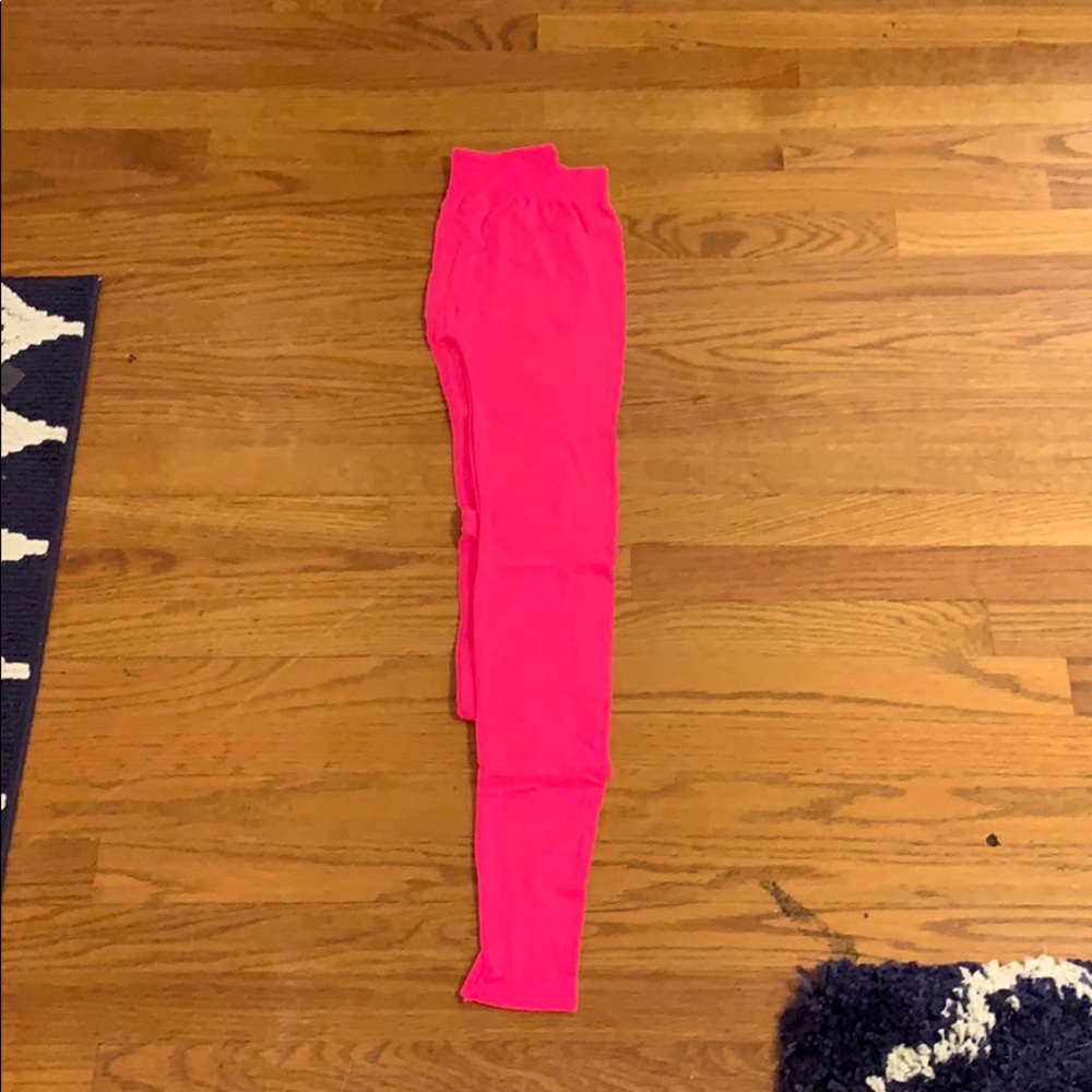 Pink leggings